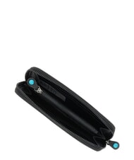 GABS GMONEY17 Grand portefeuille zipp&eacute; en cuir b&eacute;gonia - Portefeuilles Femme - 4