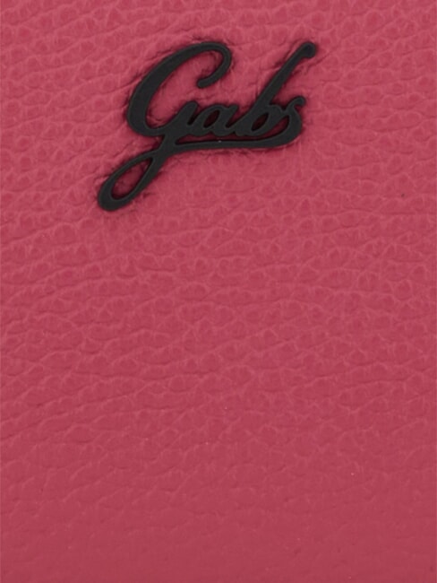 GMONEY17 Grand portefeuille zipp&eacute; en cuir b&eacute;gonia - Portefeuilles Femme