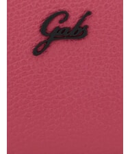 GABS GMONEY17 Grand portefeuille zipp&eacute; en cuir b&eacute;gonia - Portefeuilles Femme - 5