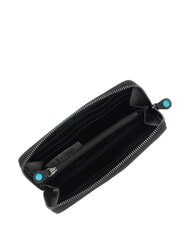 GABS GMONEY17 Grand portefeuille zipp&eacute; en cuir lac - Portefeuilles Femme - 4