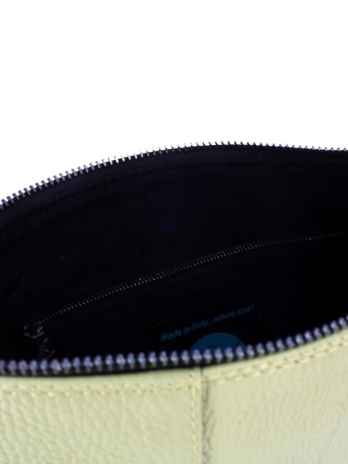 BEYONCE Pochette en cuir de taille moyenne avec bandouli&egrave;re c&eacute;ladon - Sacs pour Femme