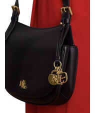 RALPH LAUREN MARCY Mini sac bandouli&egrave;re noir2 - Sacs pour Femme - 3