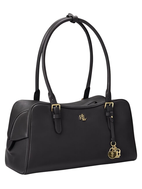 MARCY Sac bandouli&egrave;re en cuir noir2 - Sacs pour Femme