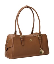 RALPH LAUREN MARCY Sac bandouli&egrave;re en cuir lauren tan1 - Sacs pour Femme - 4