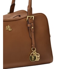 RALPH LAUREN MARCY Sac bandouli&egrave;re en cuir lauren tan1 - Sacs pour Femme - 7