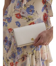 RALPH LAUREN ADAIR 2 Portefeuille avec bandouli&egrave;re cha&icirc;ne blanc doux - Portefeuilles Femme - 3