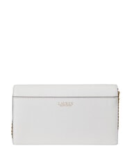 RALPH LAUREN ADAIR 2 Portefeuille avec bandouli&egrave;re cha&icirc;ne blanc doux - Portefeuilles Femme - 5