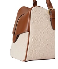 RALPH LAUREN MARCY Sac bandouli&egrave;re, double portabilit&eacute; blanc/beige - Sacs pour Femme - 7