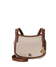 RALPH LAUREN MARCY Mini sac, avec bandouli&egrave;re r&eacute;glable blanc/beige - Sacs pour Femme - 3