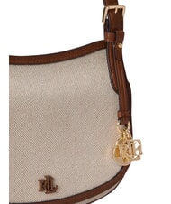 RALPH LAUREN MARCY Mini sac, avec bandouli&egrave;re r&eacute;glable blanc/beige - Sacs pour Femme - 4