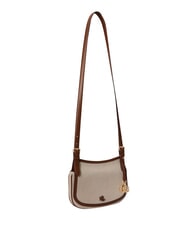 RALPH LAUREN MARCY Mini sac, avec bandouli&egrave;re r&eacute;glable blanc/beige - Sacs pour Femme - 5