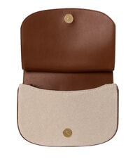 RALPH LAUREN MARCY Mini sac, avec bandouli&egrave;re r&eacute;glable blanc/beige - Sacs pour Femme - 6