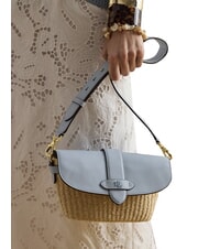RALPH LAUREN LYNDEN Mini sac, avec bandouli&egrave;re r&eacute;glable bleu naturel/alpin - Sacs pour Femme - 2