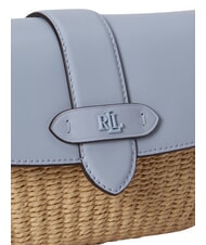 RALPH LAUREN LYNDEN Mini sac, avec bandouli&egrave;re r&eacute;glable bleu naturel/alpin - Sacs pour Femme - 5