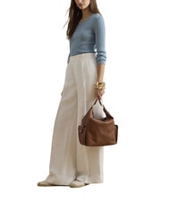 RALPH LAUREN BLAIKE sac bandouli&egrave;re lauren tan1 - Sacs pour Femme - 2