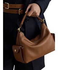 RALPH LAUREN BLAIKE Sac &agrave; main avec bandouli&egrave;re lauren tan1 - Sacs pour Femme - 3