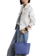 RALPH LAUREN KARLY Sac cabas en cuir Carson Blue - Sacs pour Femme - 2