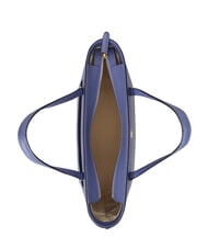 RALPH LAUREN KARLY Sac cabas en cuir Carson Blue - Sacs pour Femme - 5