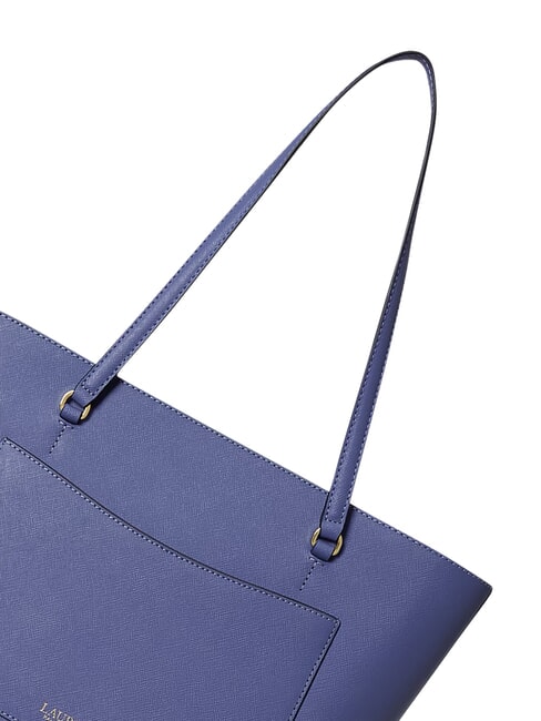 KARLY Sac cabas en cuir Carson Blue - Sacs pour Femme