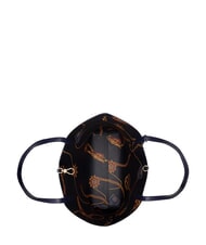 RALPH LAUREN Merrimack Sac d'&eacute;paule r&eacute;versible marine/rayures fines - Sacs pour Femme - 6