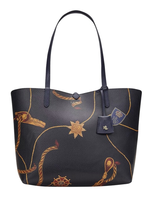 Merrimack Sac d'&eacute;paule r&eacute;versible marine/rayures fines - Sacs pour Femme