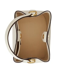 RALPH LAUREN REESE Sac &agrave; main en cuir, avec bandouli&egrave;re blanc doux - Sacs pour Femme - 7