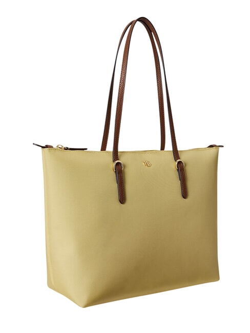 KEATON Sac shopping moyen sorbet citron/bronzage Lauren - Sacs pour Femme