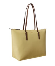 RALPH LAUREN KEATON Sac shopping moyen sorbet citron/bronzage Lauren - Sacs pour Femme - 3