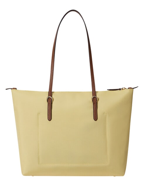 KEATON Sac shopping moyen sorbet citron/bronzage Lauren - Sacs pour Femme
