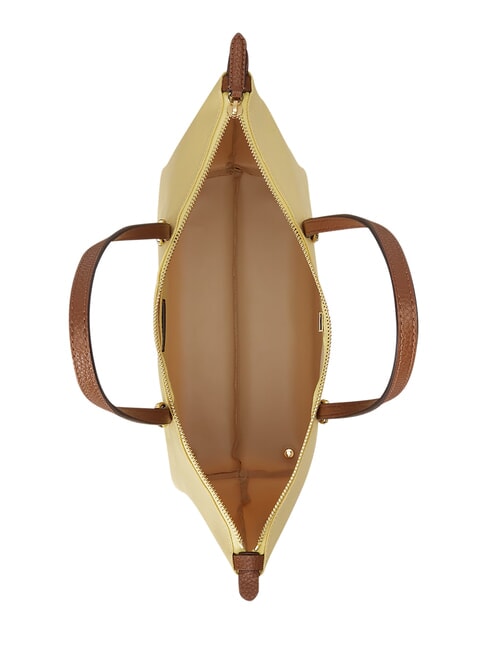 KEATON Sac shopping moyen sorbet citron/bronzage Lauren - Sacs pour Femme