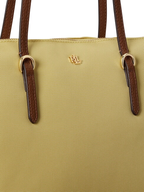 KEATON Sac shopping moyen sorbet citron/bronzage Lauren - Sacs pour Femme