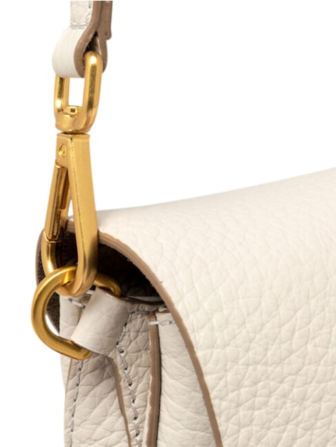 HELENA ROUND Sac &agrave; main en cuir, avec bandouli&egrave;re sable - Sacs pour Femme