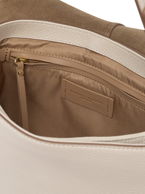 HELENA ROUND Petit sac &agrave; bandouli&egrave;re en cuir MARBRE - Sacs pour Femme