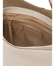 GIANNI CHIARINI HELENA ROUND Petit sac &agrave; bandouli&egrave;re en cuir MARBRE - Sacs pour Femme - 3