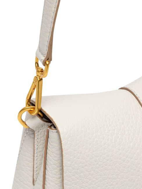 HELENA ROUND Sac bandouli&egrave;re en cuir, avec bandouli&egrave;re sable - Sacs pour Femme