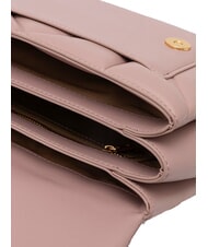 LOVE MOSCHINO EMBOSSED sac bandouli&egrave;re Rose - Sacs pour Femme - 4