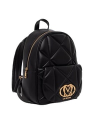 LOVE MOSCHINO EMBOSSED Sac &agrave; dos Noir - Sacs pour Femme - 2