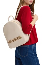 LOVE MOSCHINO BOLD LOVE Sac &agrave; dos Ivoire - Sacs pour Femme - 2
