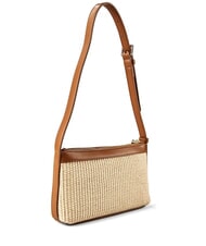 LOVE MOSCHINO STRAW CHIC Mini sac bandouli&egrave;re cuir naturel - Sacs pour Femme - 3