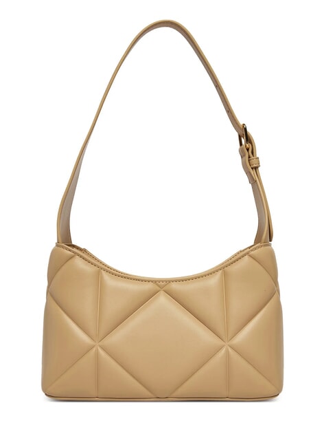 EMBOSSED sac bandouli&egrave;re taupe - Sacs pour Femme