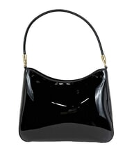 LOVE MOSCHINO ENAMELED sac bandouli&egrave;re Noir - Sacs pour Femme - 3