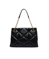 LOVE MOSCHINO EMBOSSED Quilted sac bandouli&egrave;re Noir - Sacs pour Femme - 4