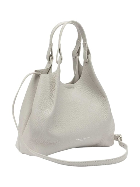 DUA Sac bandouli&egrave;re, en cuir sable - Sacs pour Femme