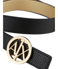 ARMANI EXCHANGE A|X Ceinture r&eacute;versible bla / or - Ceintures - 2