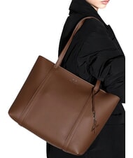 ARMANI EXCHANGE SILVYE Sac shopping min&eacute;ral / ramie - Sacs pour Femme - 4