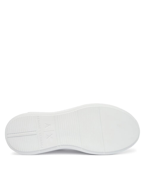 SUPER Baskets en cuir blanc brillant - Chaussures Femme