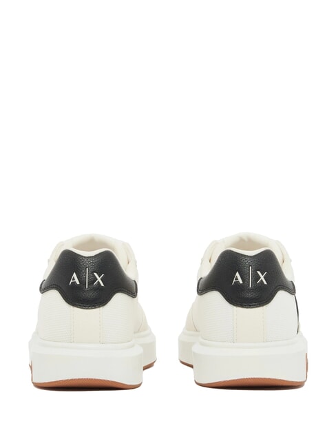 VENICE Baskets blanc cass&eacute; + noir - Chaussures Homme