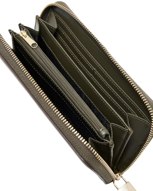 A|X  Portefeuille zipp&eacute; savane - Portefeuilles Femme