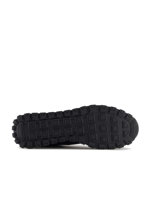 DROP MICROSUEDE Baskets avec logo contrast&eacute; bleu marine + blanc cass&eacute; - Chaussures Homme