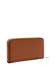 FURLA CAMELIA Portefeuille zipp&eacute; en cuir Cognac - Portefeuilles Femme - 2